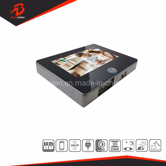 Campainha de vídeo sem fio Tuya Telefone IP Sistema de intercomunicação com campainha