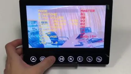 Vídeo porteiro villa de 4 fios à prova de vandalismo com vídeo porteiro com câmera de visão noturna